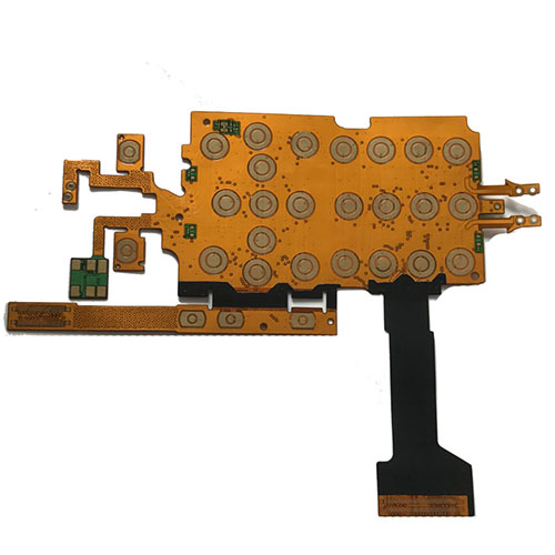 Circuit imprimé flexible et assemblage