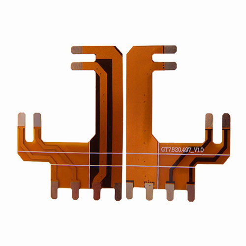 Matériau Pi 0,12 mm PCB flexible à 2 couches
